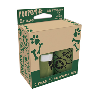 CAJA DE BOLSAS ECO-FRIENDLY POOPET